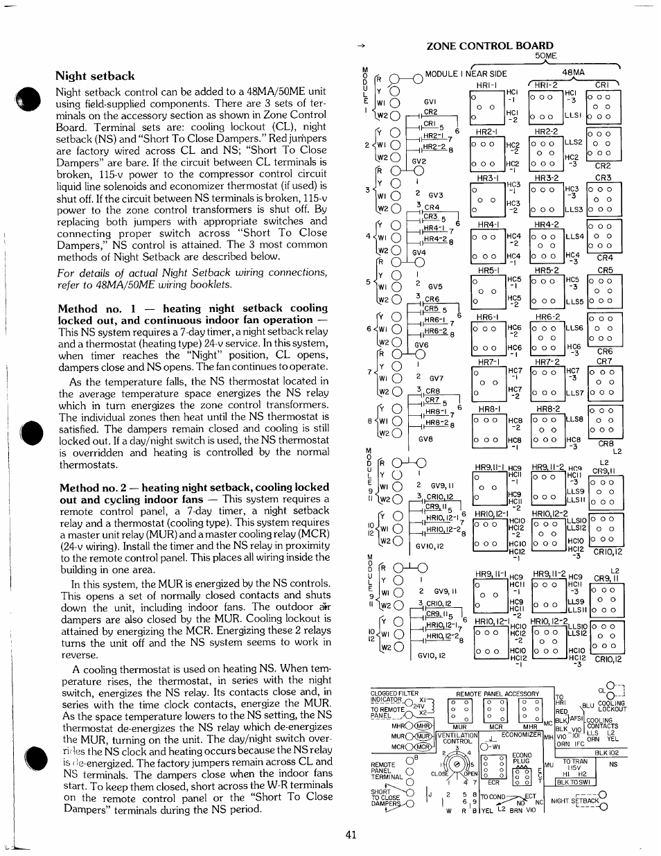 Carrier ZONE-MIZER 50ME User Manual | Page 41 / 46
