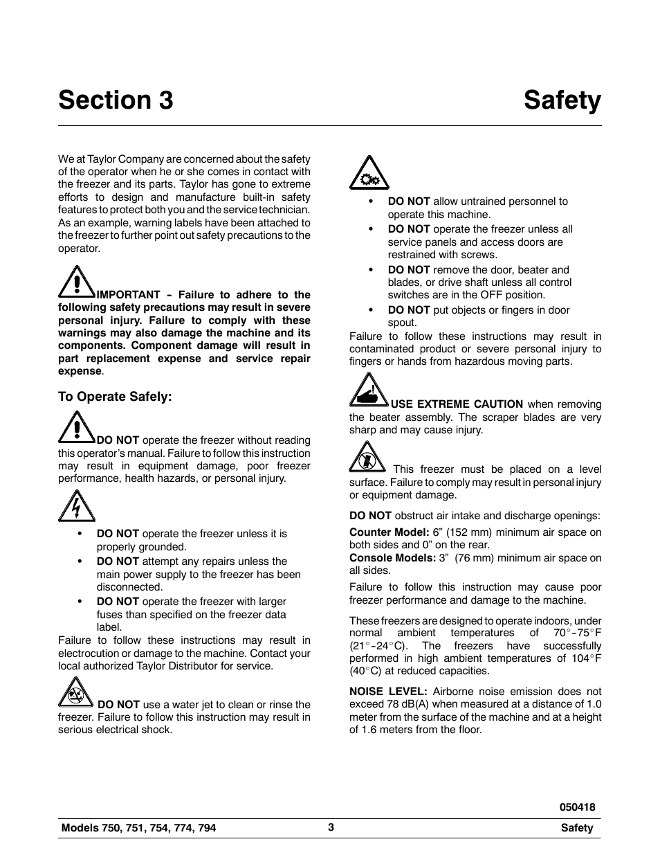 Carrier 794 User Manual | Page 7 / 54