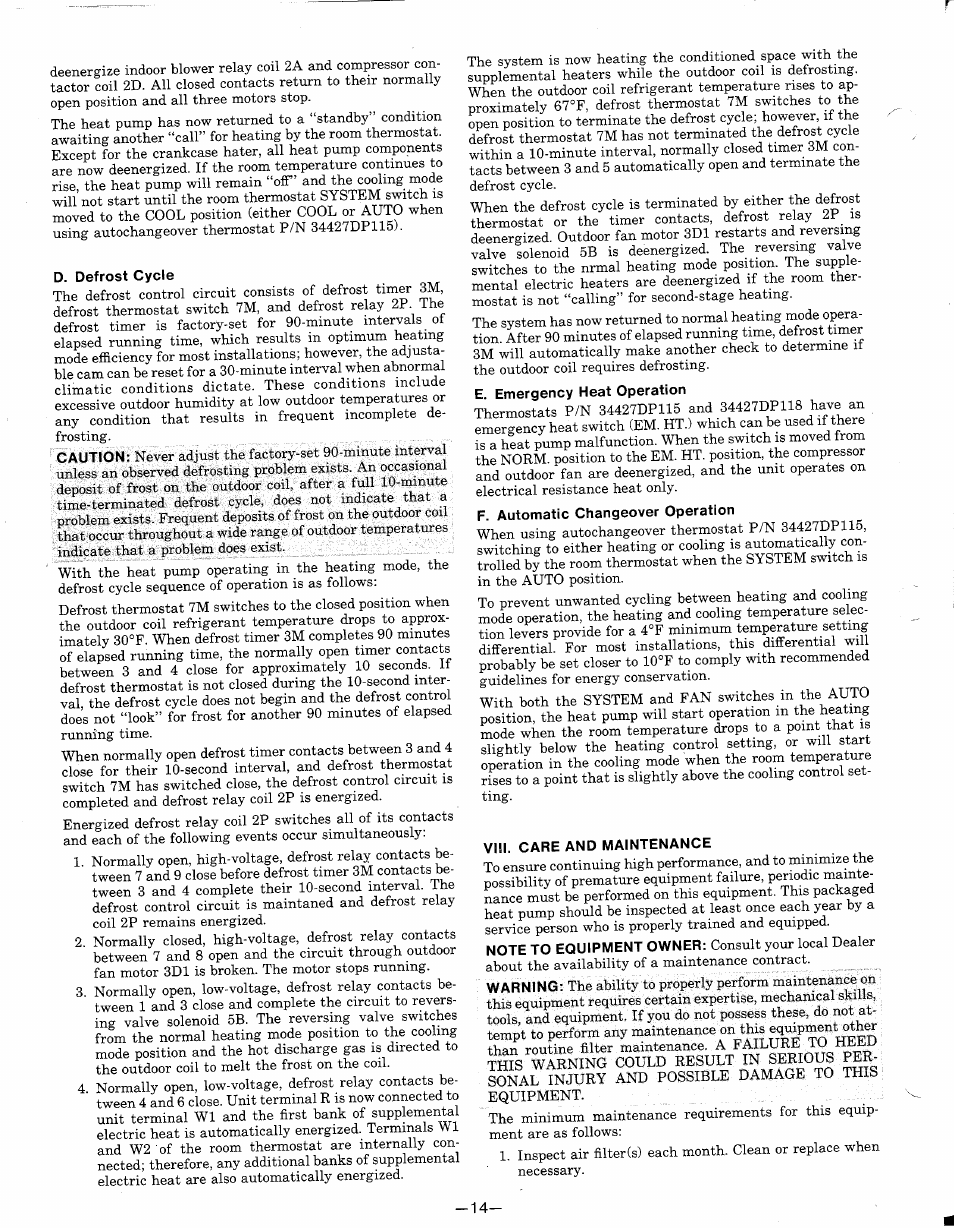 Carrier 542E User Manual | Page 14 / 18
