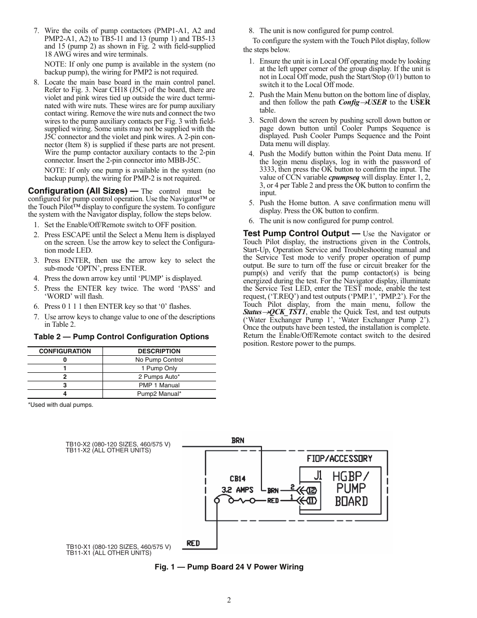 Carrier 30XA080-500 User Manual | Page 2 / 8