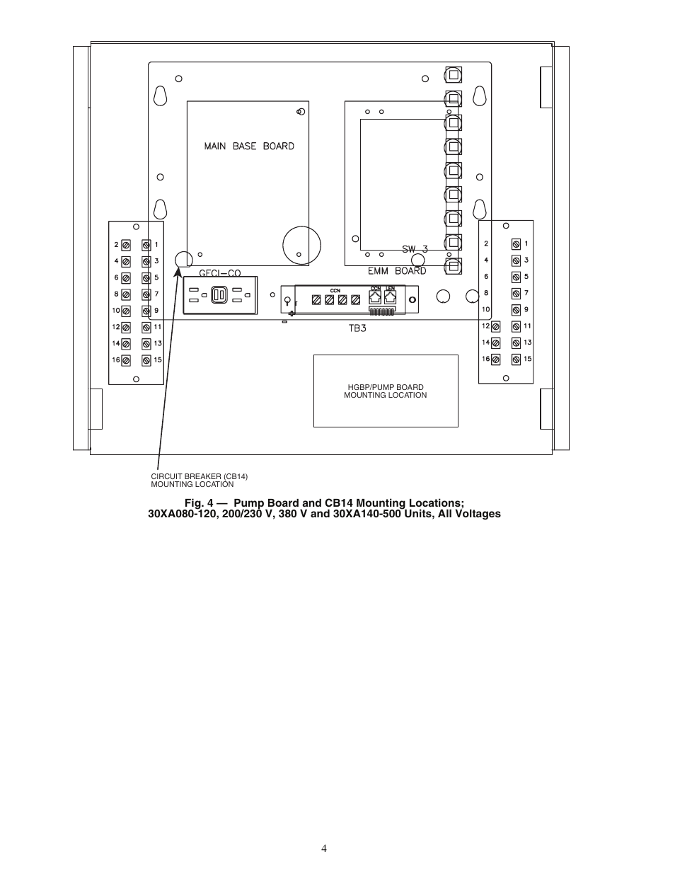 Carrier 30XA080-500 User Manual | Page 4 / 8