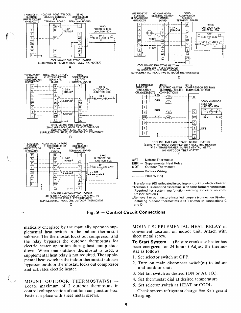 & [if | Carrier 38HQ User Manual | Page 9 / 20