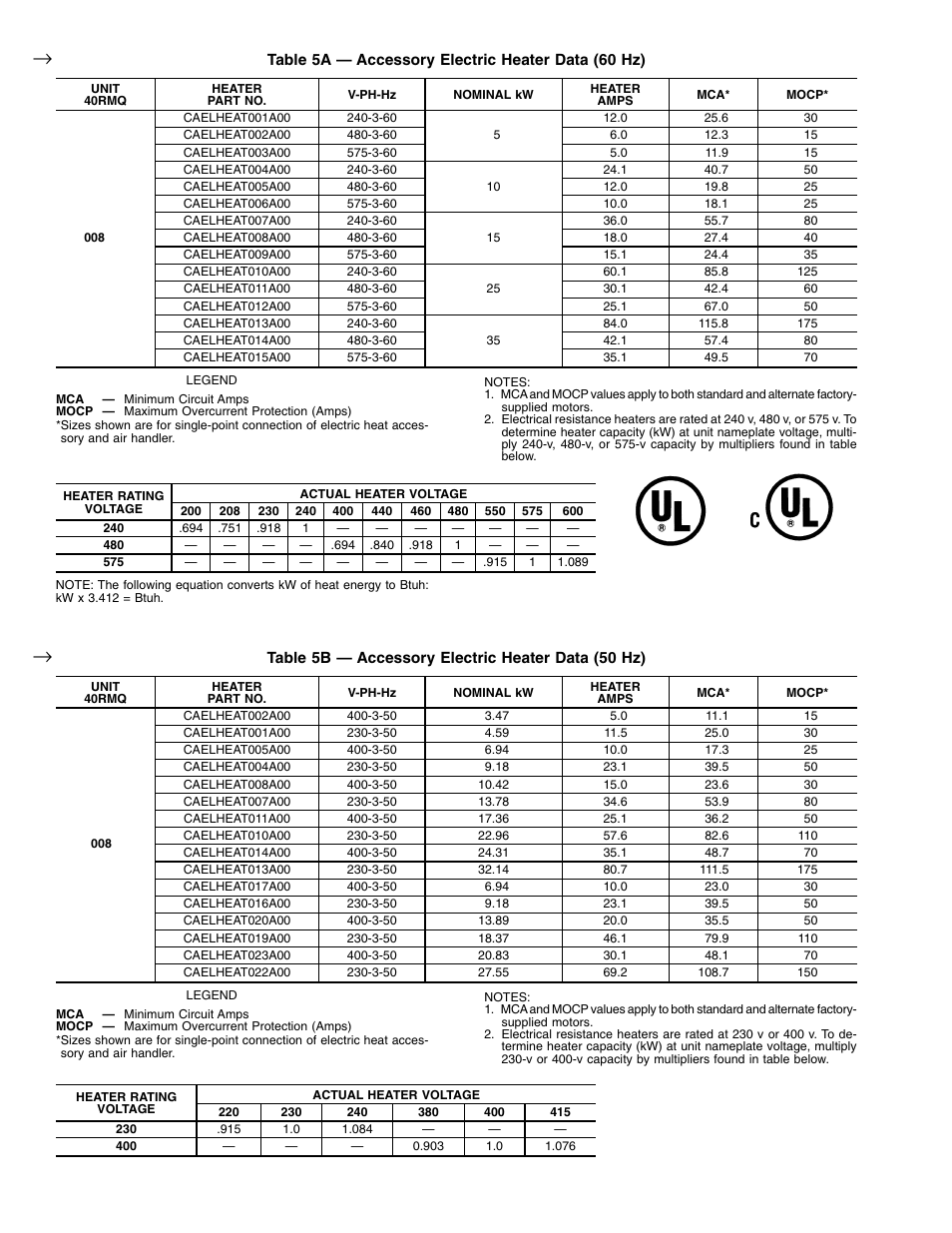 Carrier AIR COOLED SPLIT SYSTEM 38AQS008 User Manual | Page 8 / 20