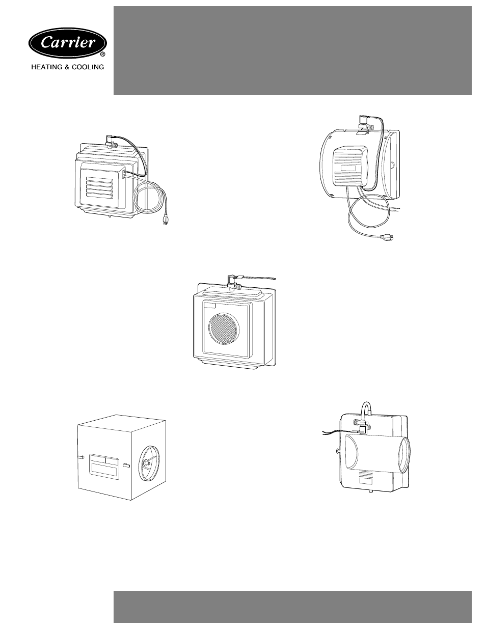 Carrier HUMCCWTR2019 User Manual | 8 pages