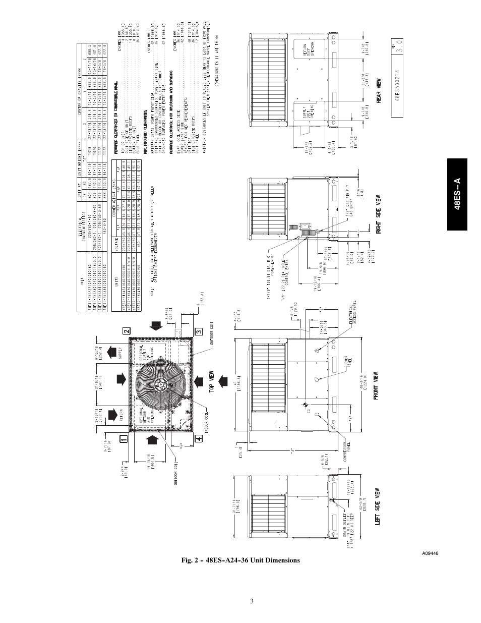 Carrier 48ES---A User Manual | Page 3 / 38