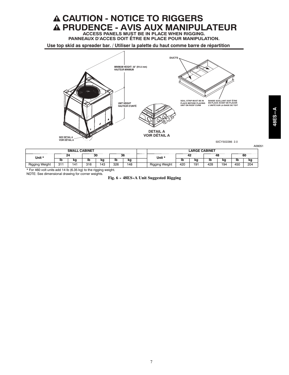 48e s -- a | Carrier 48ES---A User Manual | Page 7 / 38