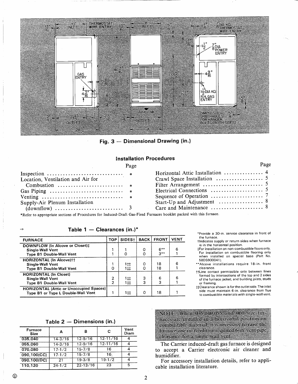 I" =^ori, Page inspection | Carrier 58DH User Manual | Page 2 / 10