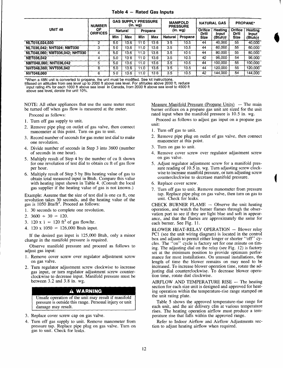 Carrier 48NLT User Manual | Page 12 / 27