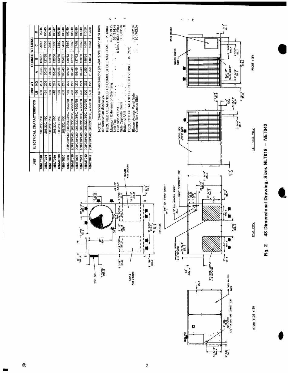 Carrier 48NLT User Manual | Page 2 / 27