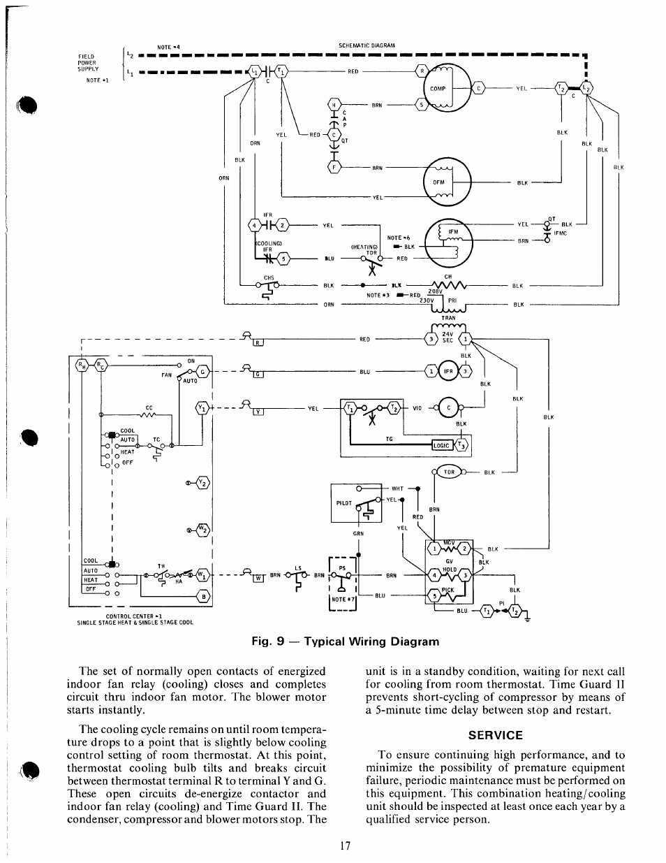 Service | Carrier 48GH User Manual | Page 17 / 22