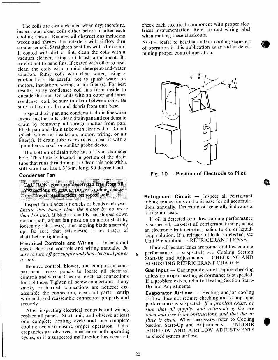 Condenser fan | Carrier 48GH User Manual | Page 20 / 22