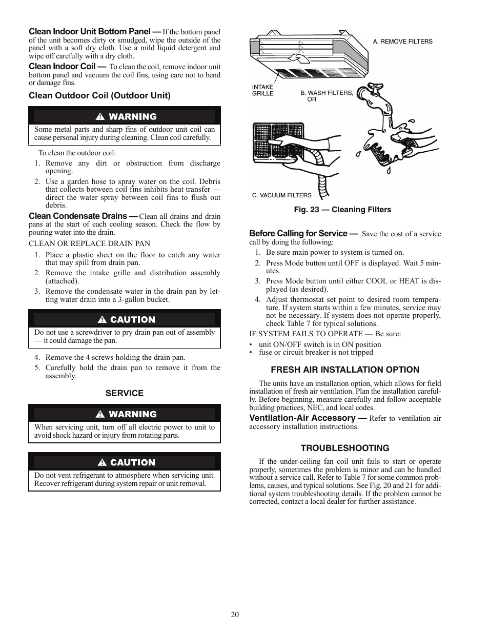 Carrier 40QA024-060 User Manual | Page 20 / 24