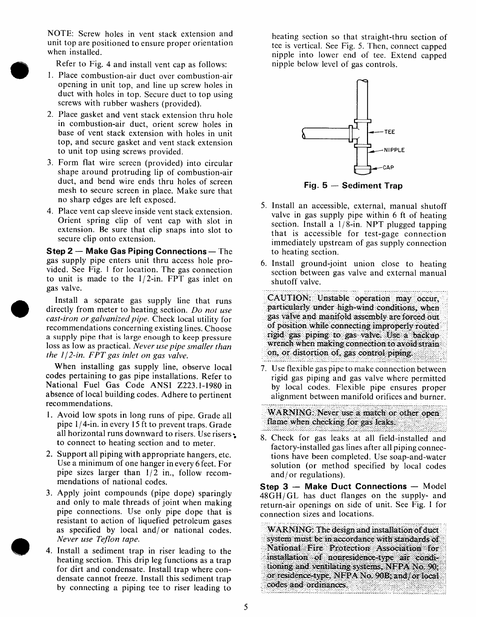 Carrier 48GH User Manual | Page 5 / 22