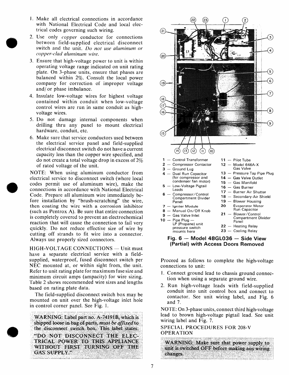 Carrier 48GH User Manual | Page 7 / 22