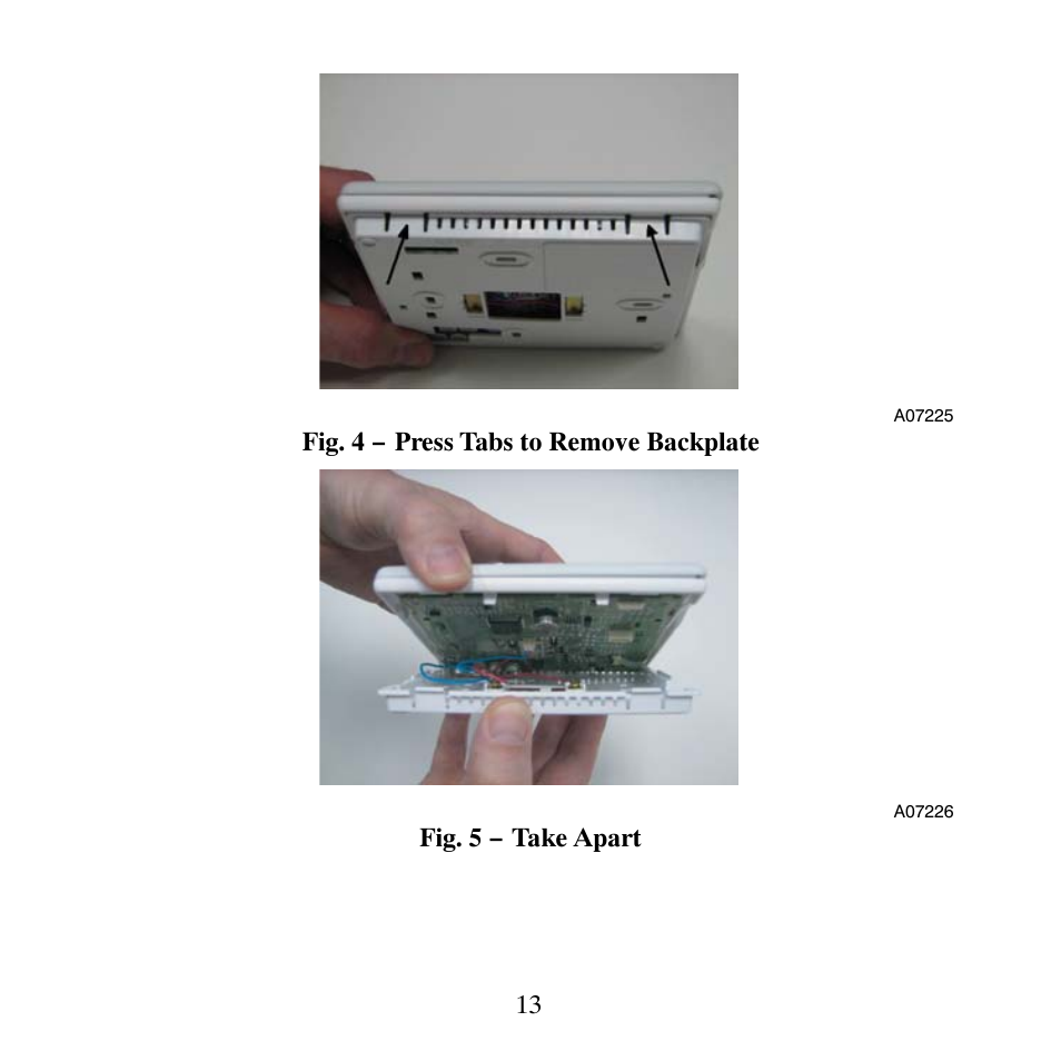 Carrier PERFORMANCETSERIES EDGER THERMIDISTATT CONTROL TP-PRH-A User Manual | Page 13 / 88