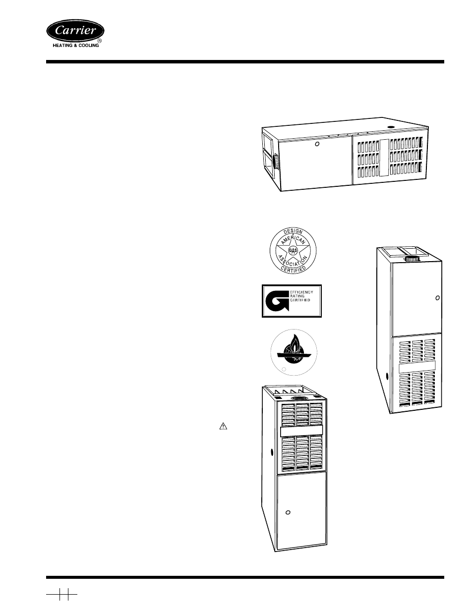 Carrier SERIES 131 58PAV User Manual | 12 pages