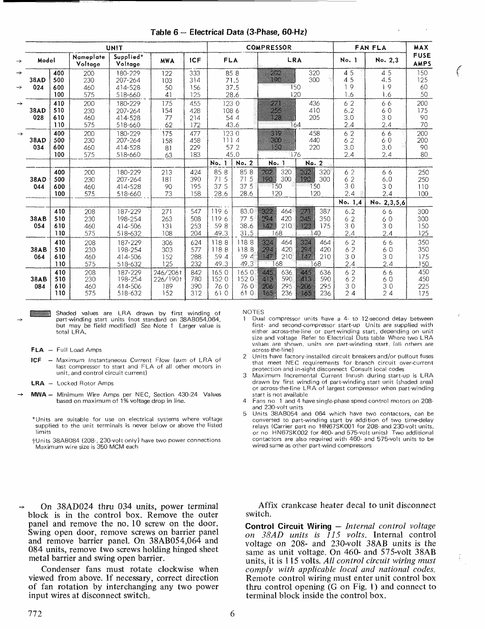 Carrier 38AD028   Carri38AD044 User Manual | Page 6 / 12