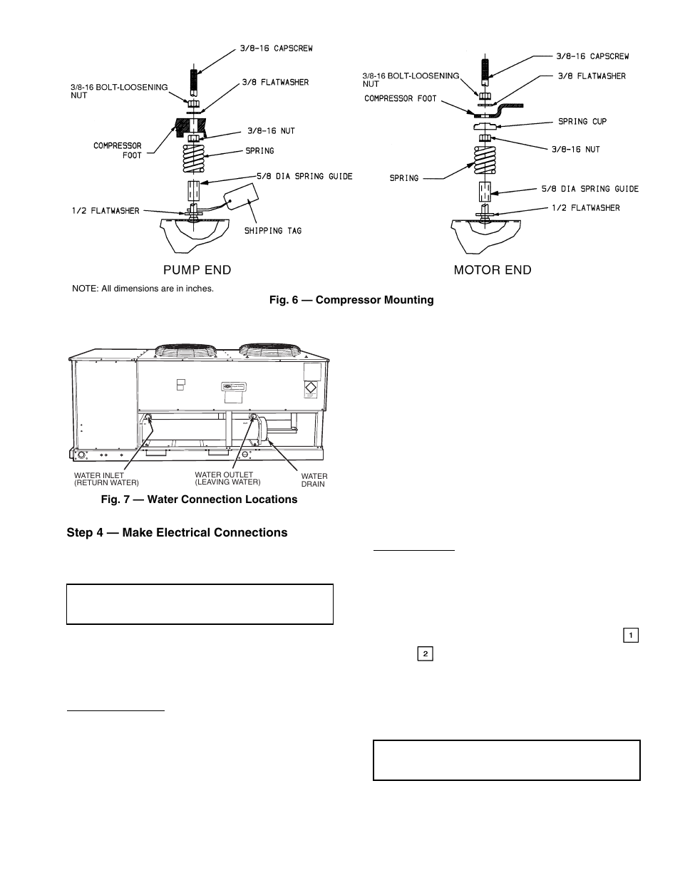 Step 4 — make electrical connections | Carrier 30GTN015-035 User Manual | Page 7 / 12