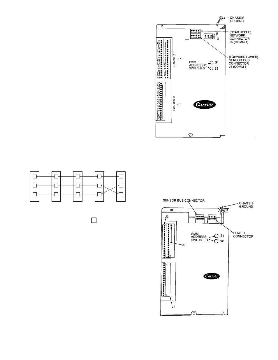 Starter management module (smm) (fig. 53), Fig. 52 — processor (psio) module, Fig. 53 — starter management module (smm) 97 | Carrier 17EX User Manual | Page 97 / 120