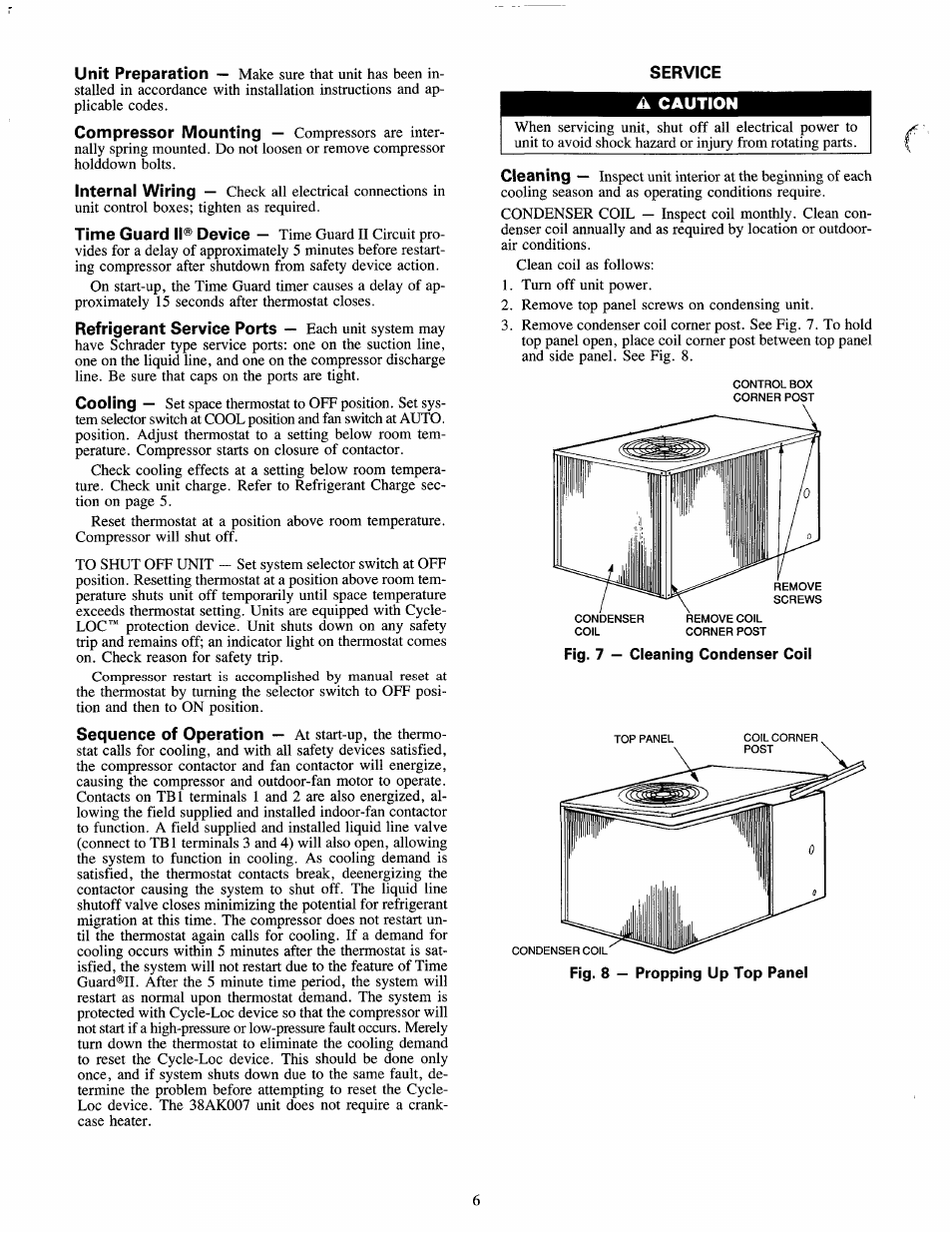 Service | Carrier 38AK007 User Manual | Page 6 / 8