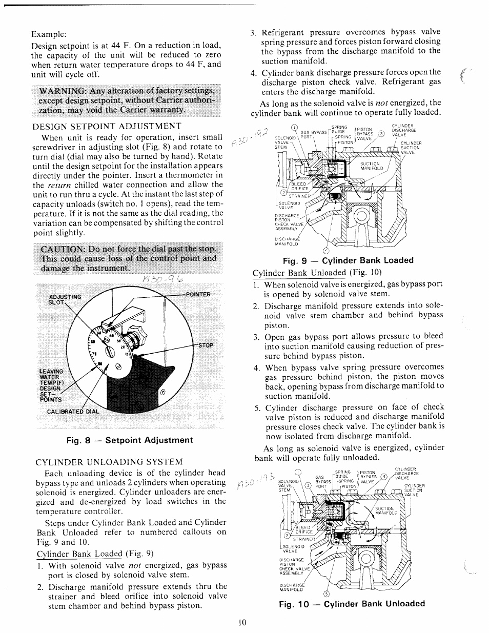 Fig. 9 — cylinder bank loaded | Carrier 30H User Manual | Page 10 / 16