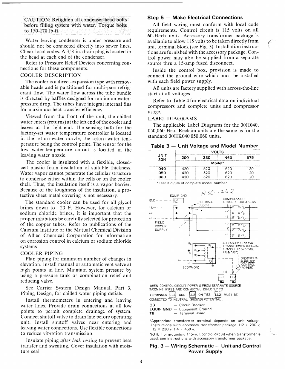 Carrier 30H User Manual | Page 4 / 16