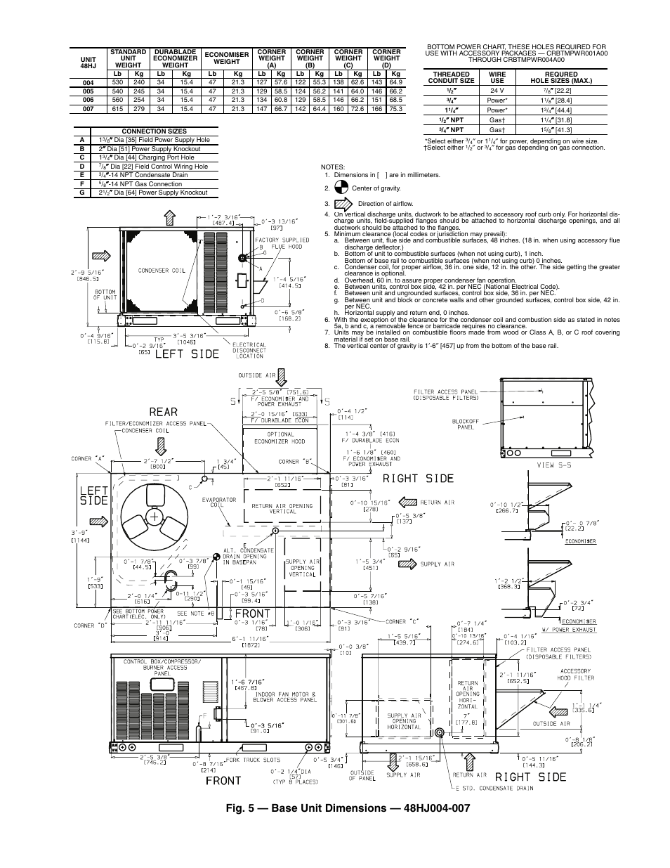 Carrier 48HJD005-007 User Manual | Page 7 / 48