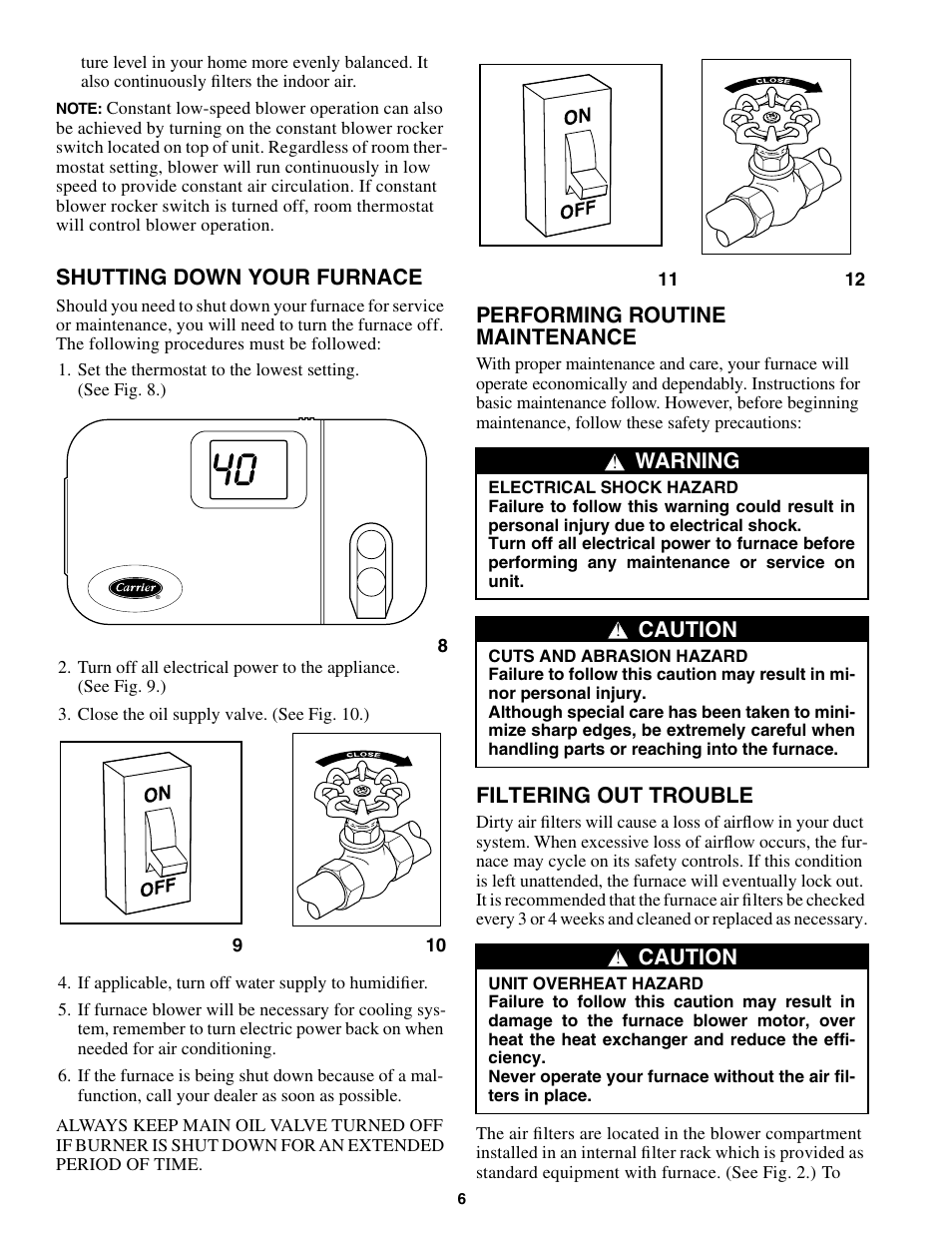 Carrier 58CLA User Manual | Page 6 / 8