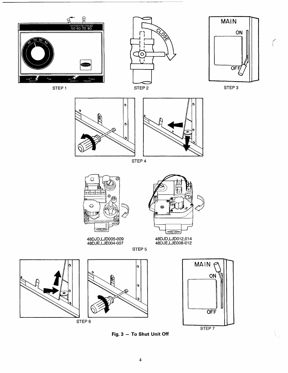 Carrier 48DJE User Manual | Page 4 / 8