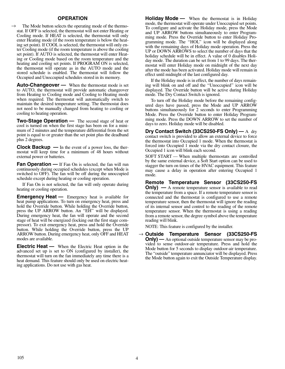 Carrier 33CS250-FS User Manual | Page 4 / 8