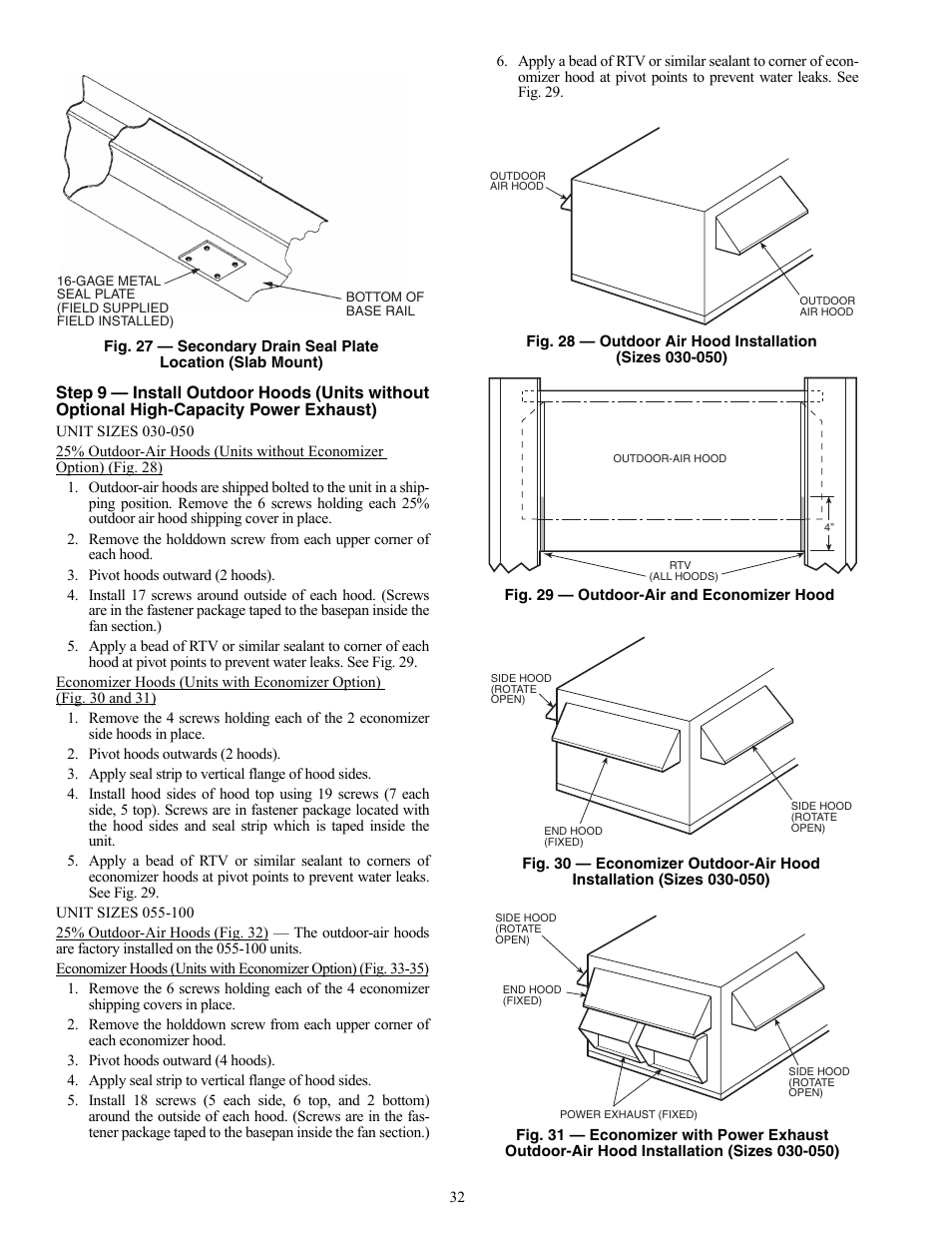 Carrier WEATHER MASTER 48P2 User Manual | Page 32 / 76