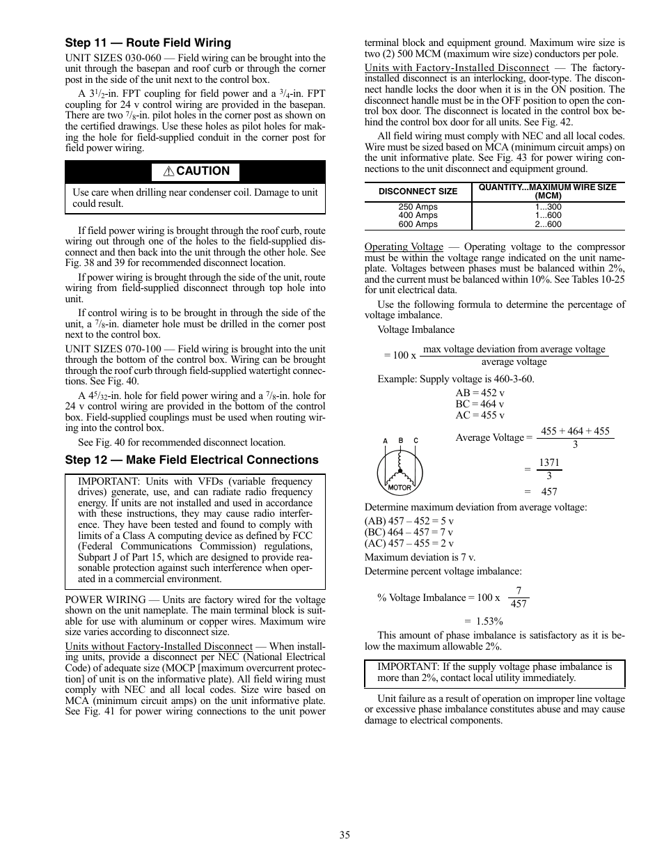 Carrier WEATHER MASTER 48P2 User Manual | Page 35 / 76