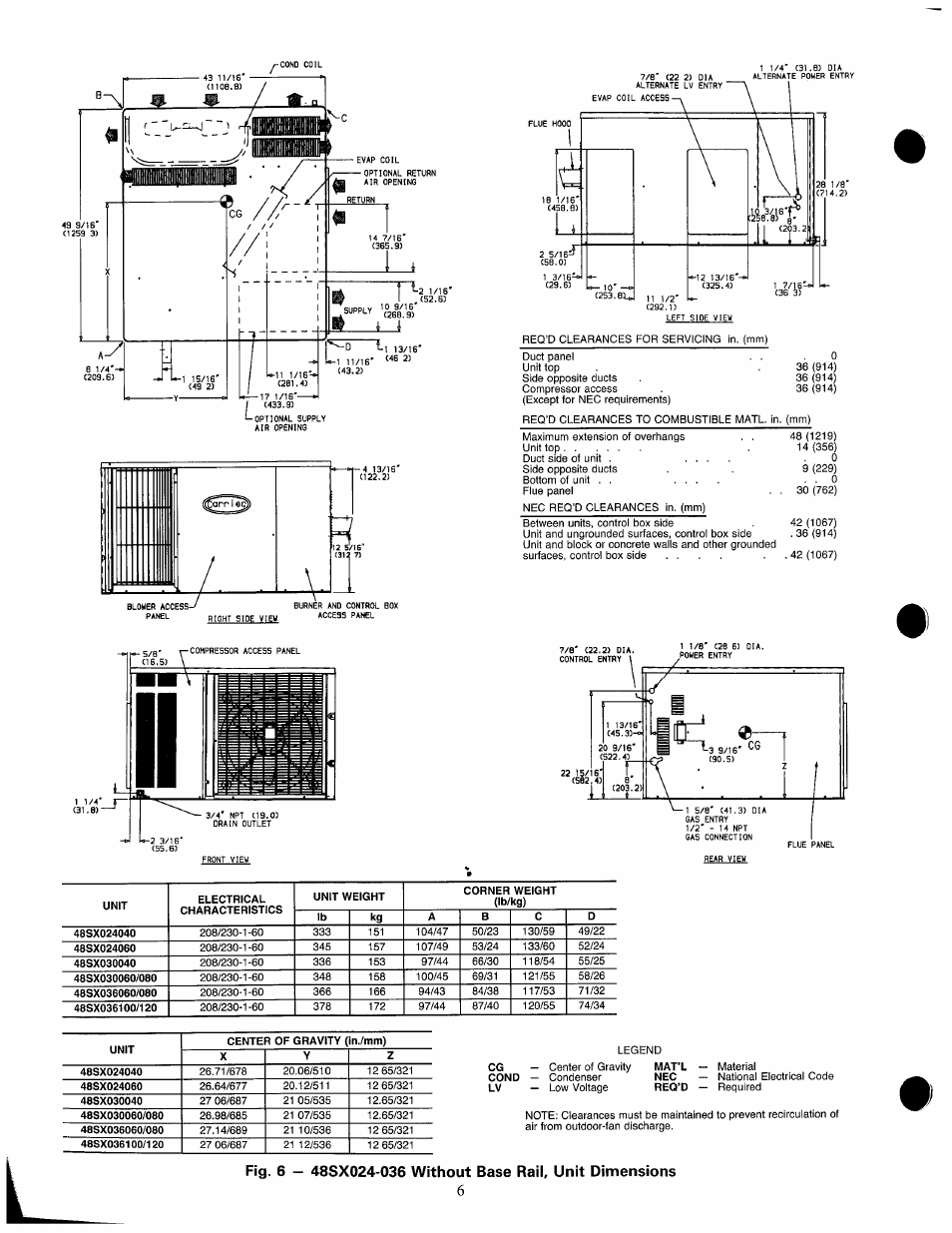 Carrier 48SX024-048 User Manual | Page 6 / 45