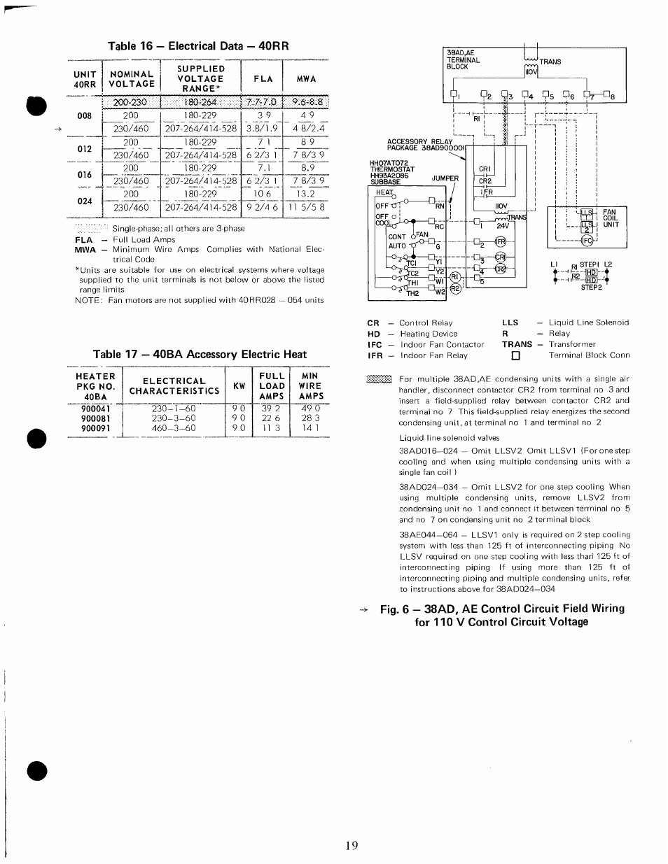 Carrier 38BA User Manual | Page 19 / 20