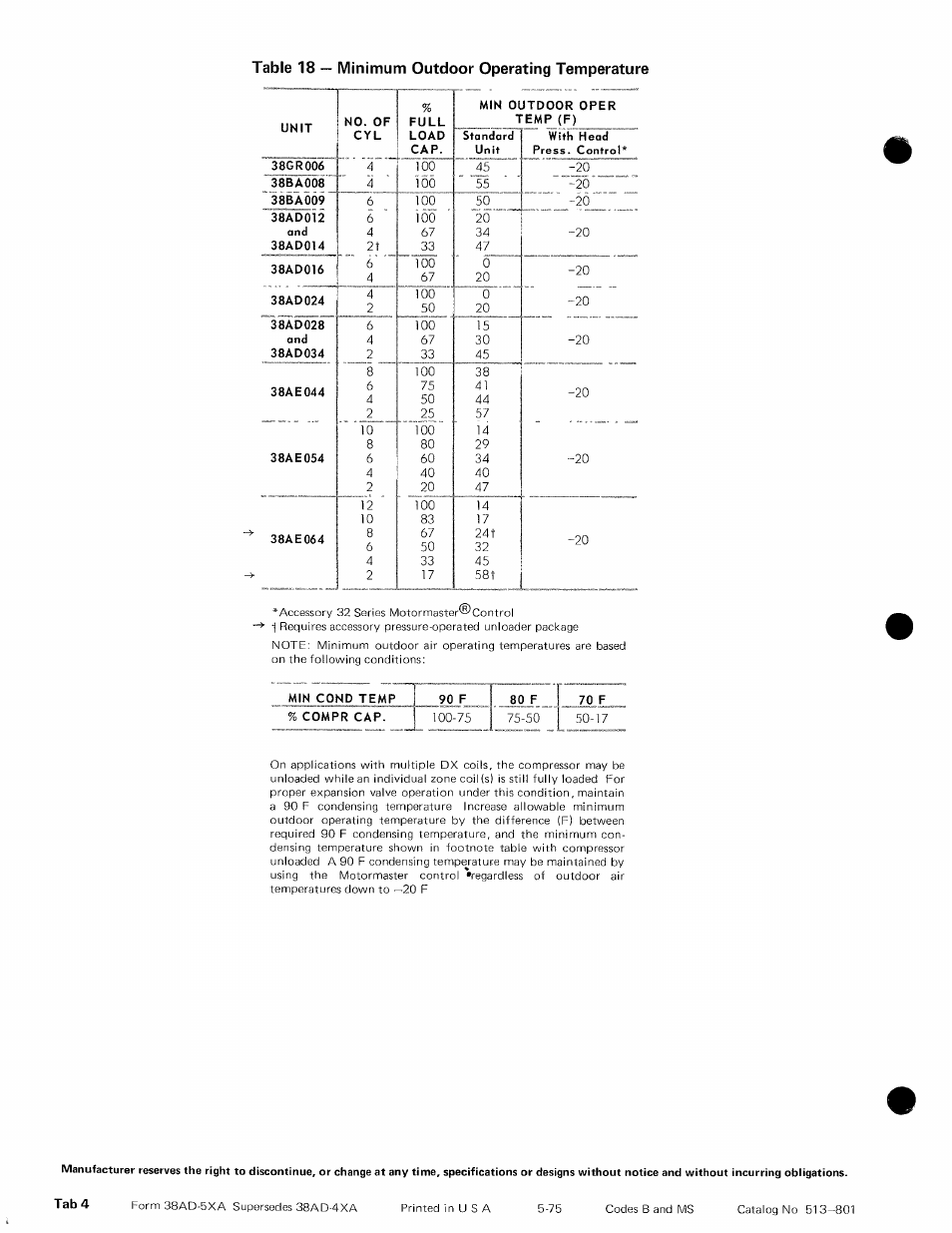 70 f | Carrier 38BA User Manual | Page 20 / 20