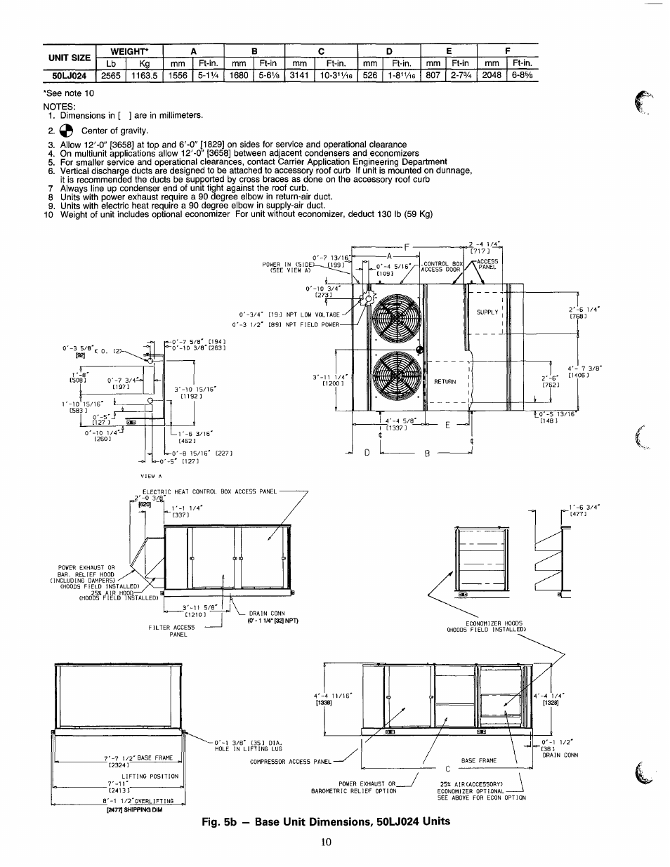 Carrier 50LJ User Manual | Page 10 / 38