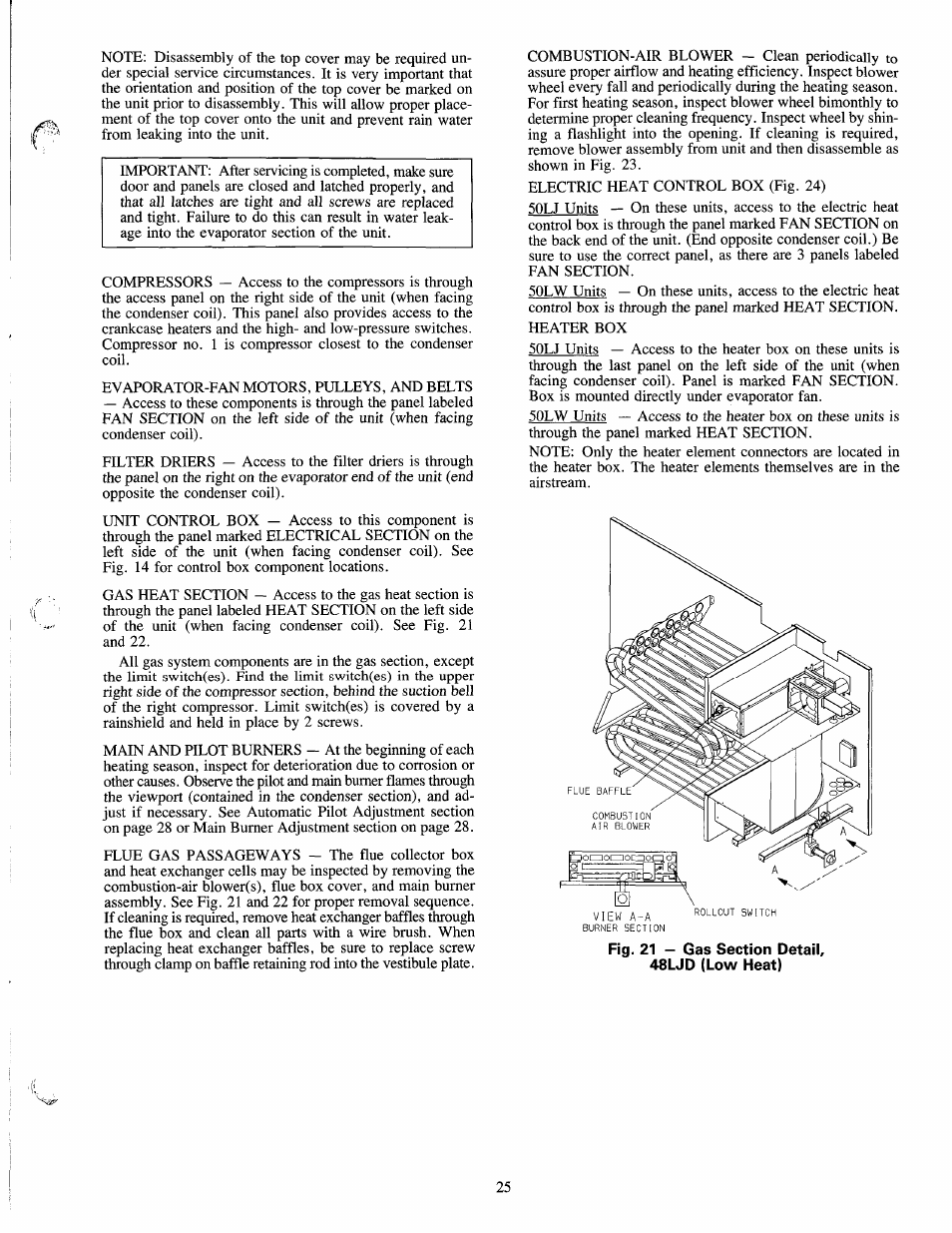 Carrier 50LJ User Manual | Page 25 / 38