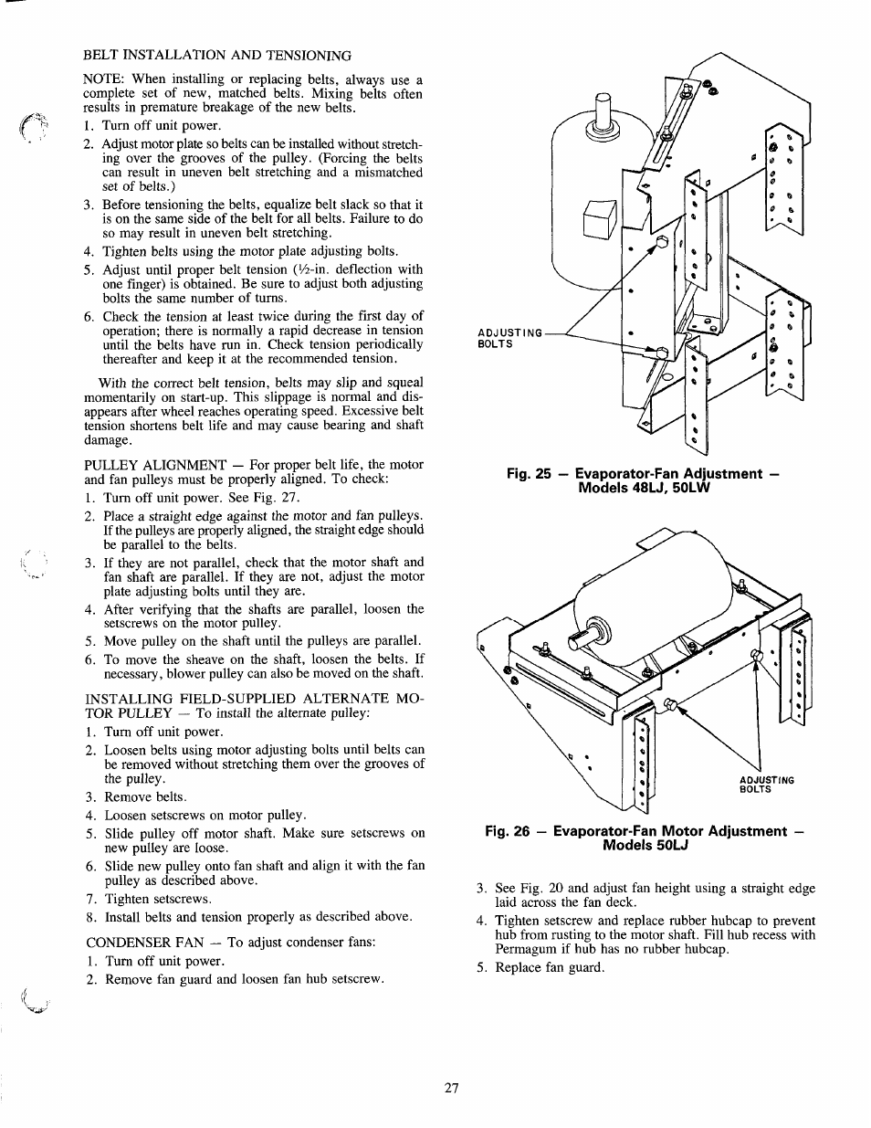 Carrier 50LJ User Manual | Page 27 / 38
