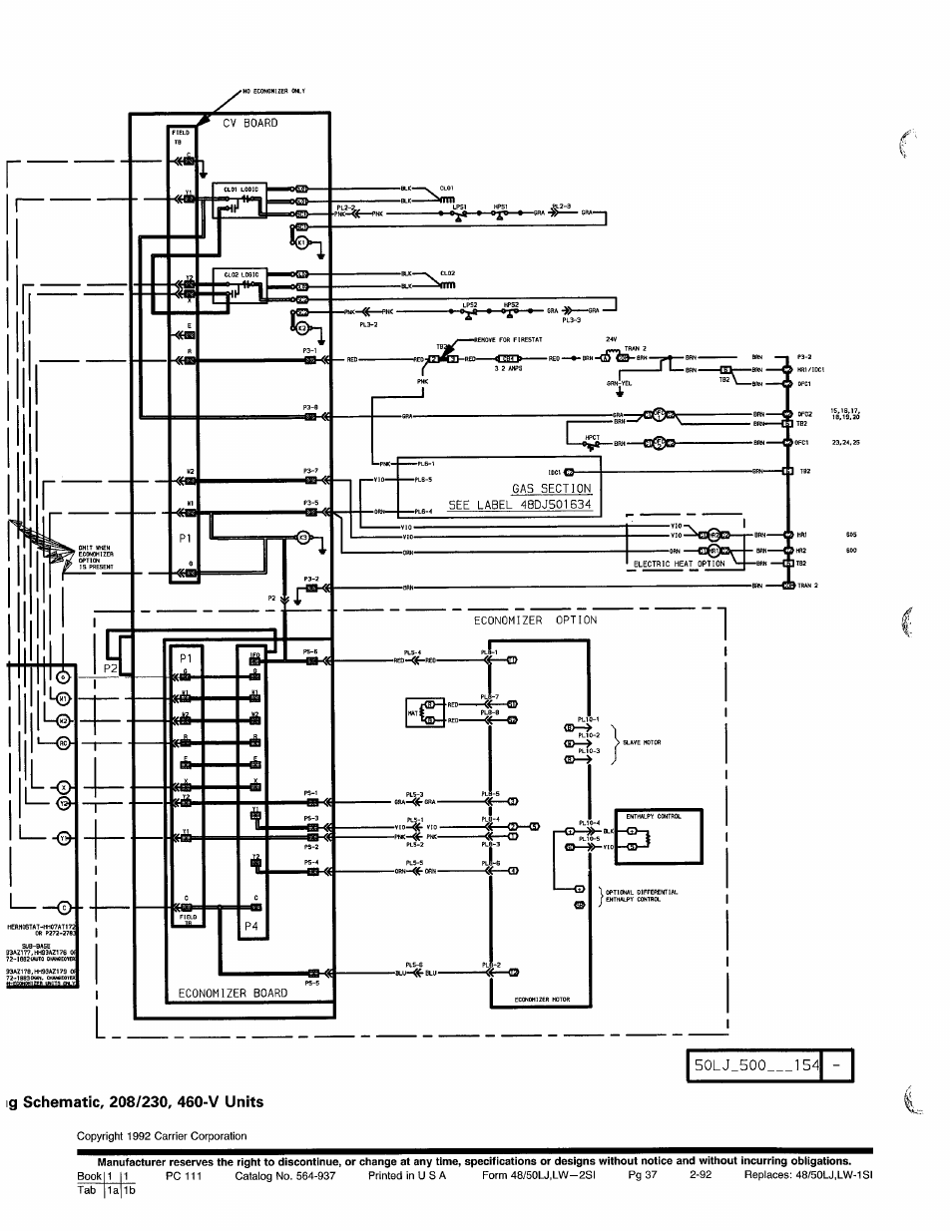 Carrier 50LJ User Manual | Page 38 / 38