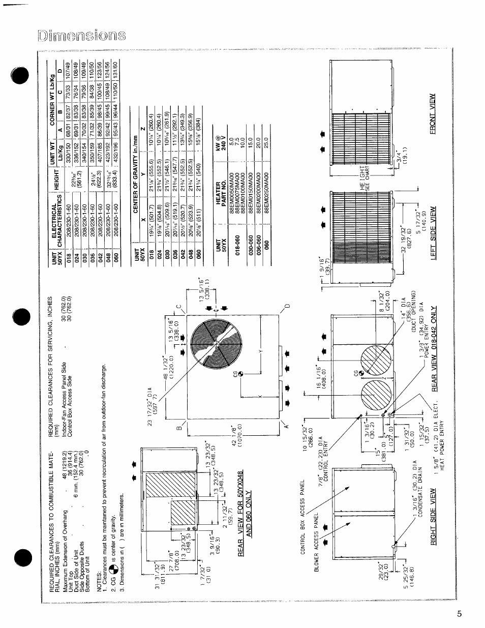 Carrier 50YX User Manual | Page 5 / 20