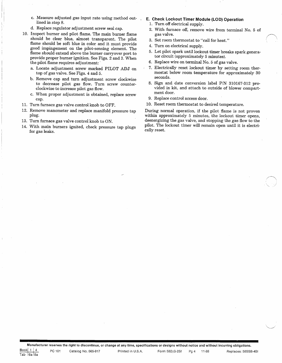 Carrier 58GSC User Manual | Page 4 / 4