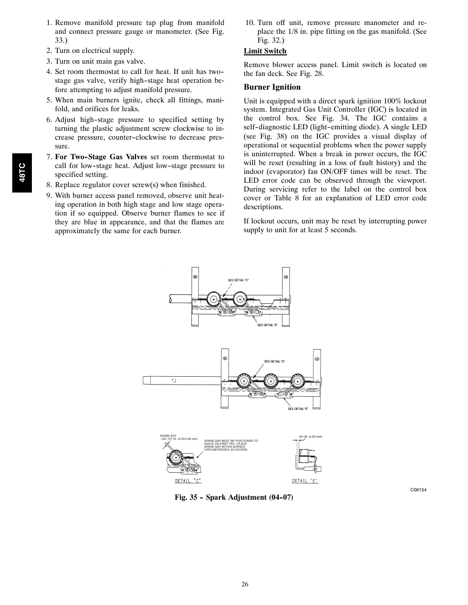 Carrier 48TCA04---A12 User Manual | Page 26 / 107