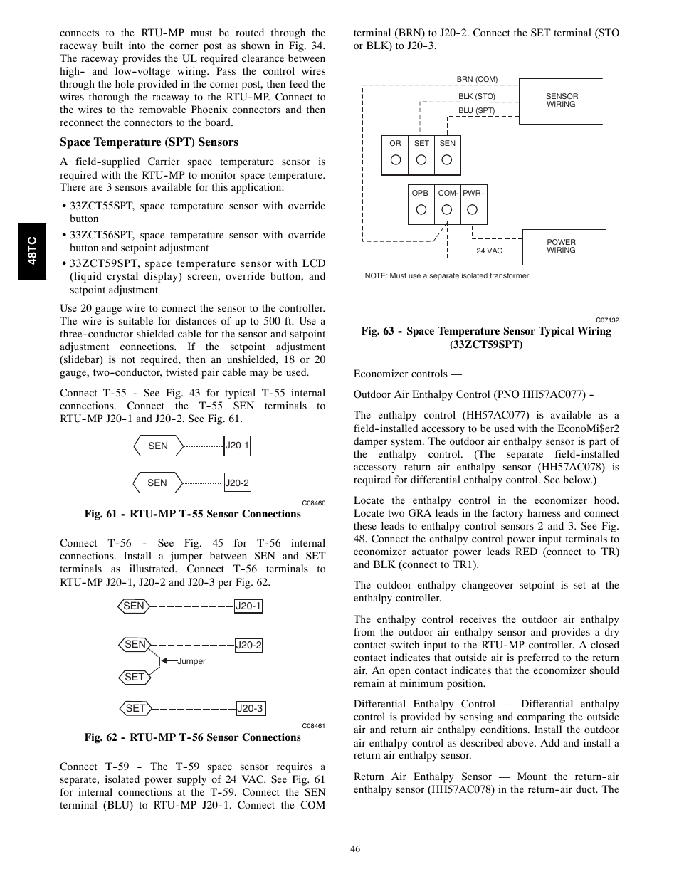 Carrier 48TCA04---A12 User Manual | Page 46 / 107