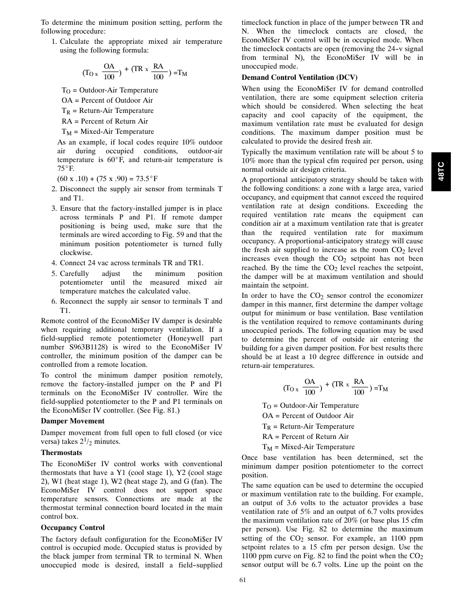 Carrier 48TCA04---A12 User Manual | Page 61 / 107