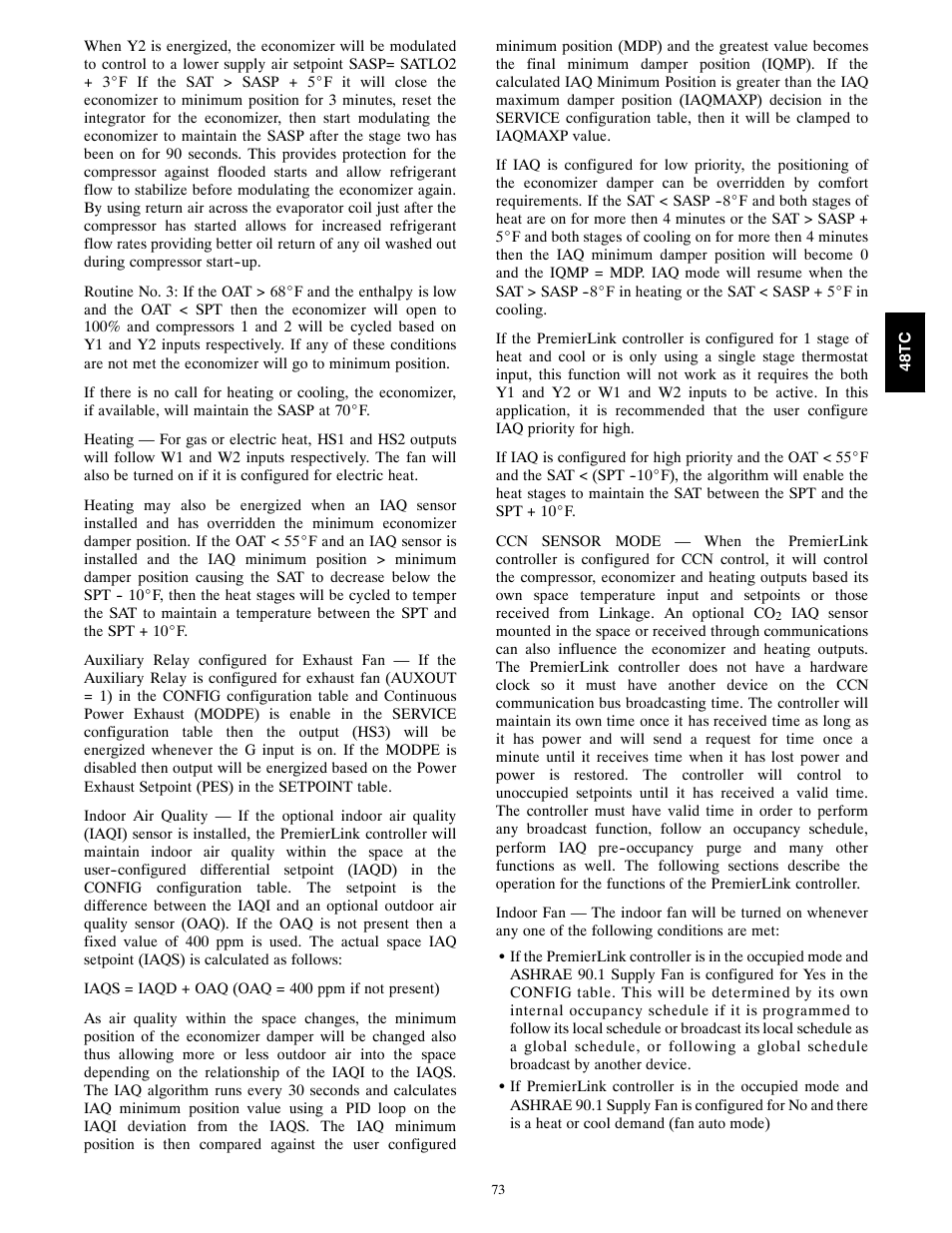 Carrier 48TCA04---A12 User Manual | Page 73 / 107