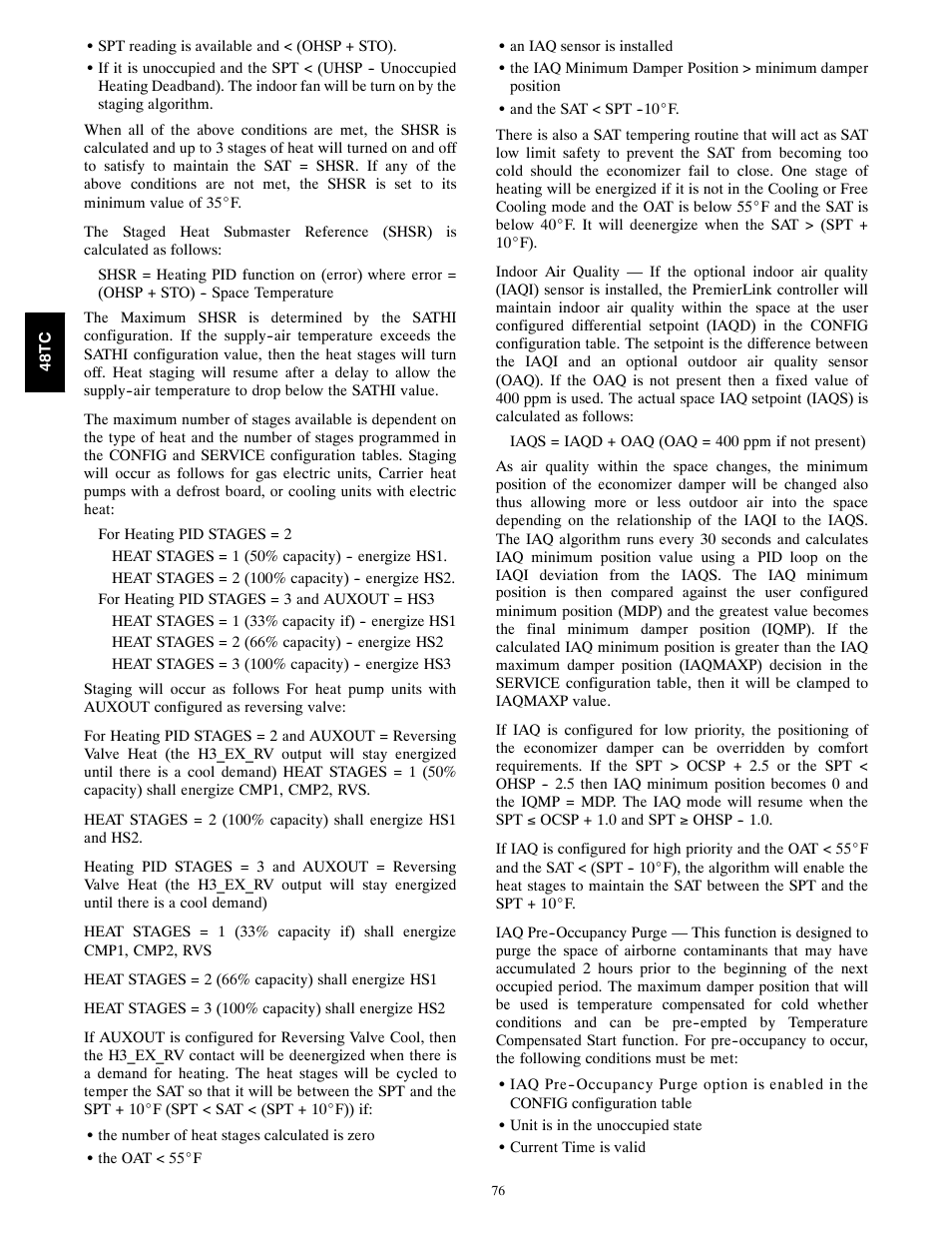 Carrier 48TCA04---A12 User Manual | Page 76 / 107