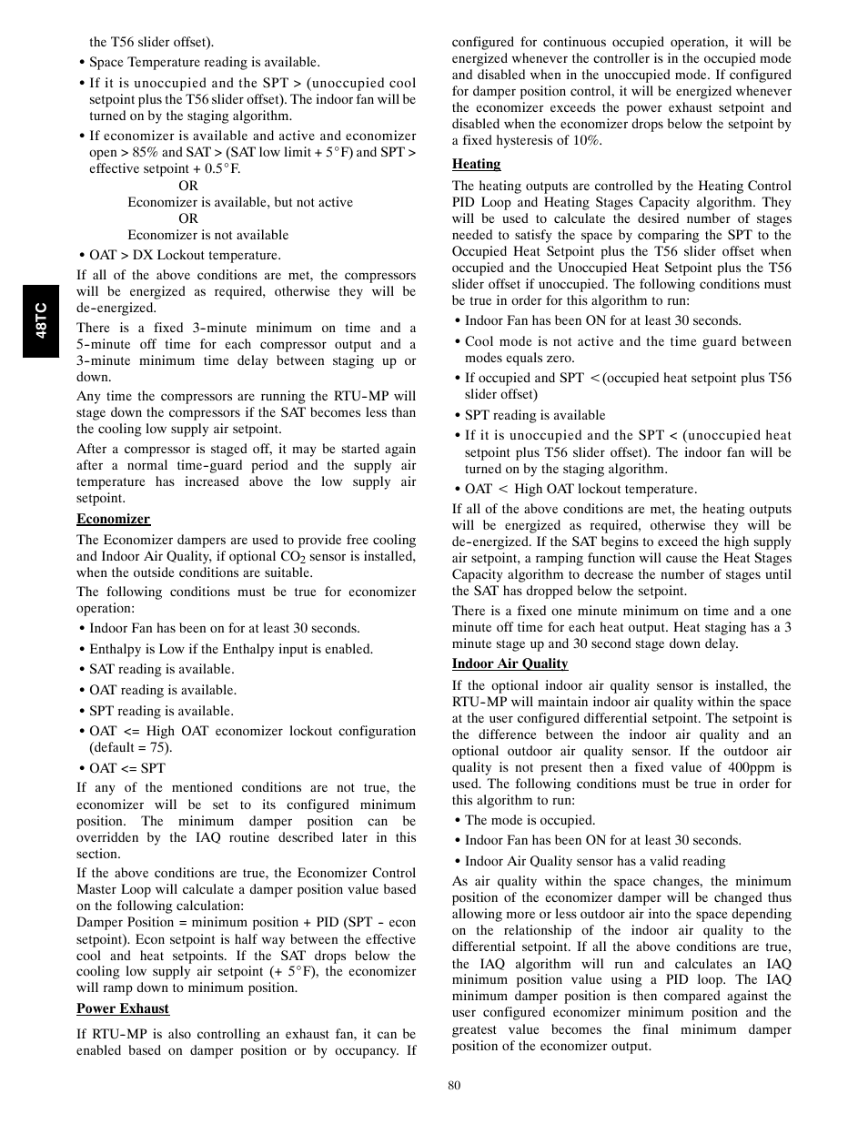 Carrier 48TCA04---A12 User Manual | Page 80 / 107
