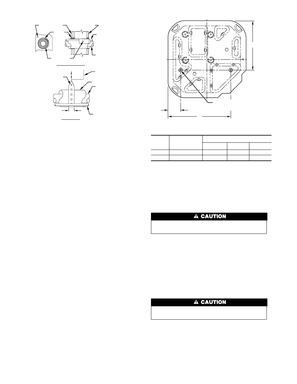 Fig. 2—connecting tubing installation, Fig. 3—mounting unit to pad dimensions (in.) | Carrier 10 SEER SPLIT-SYSTEM 38YCW User Manual | Page 2 / 8