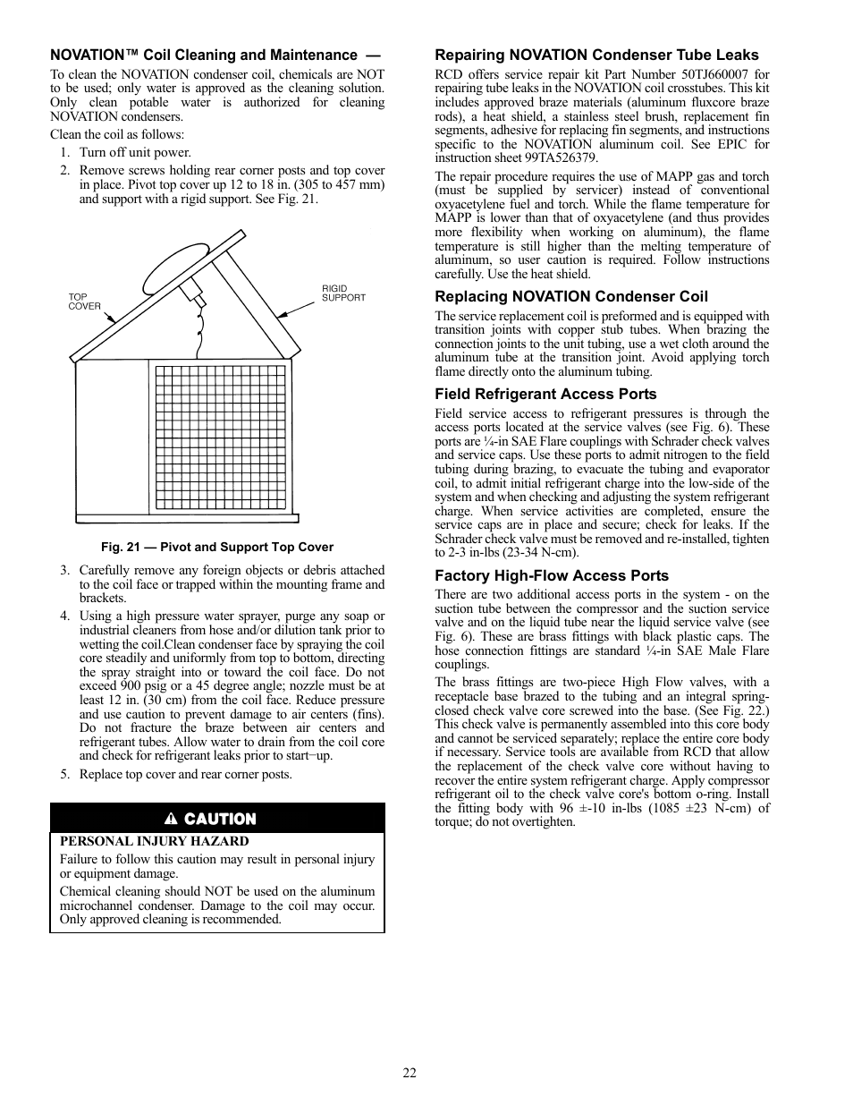 Carrier 38AUZ User Manual | Page 22 / 28