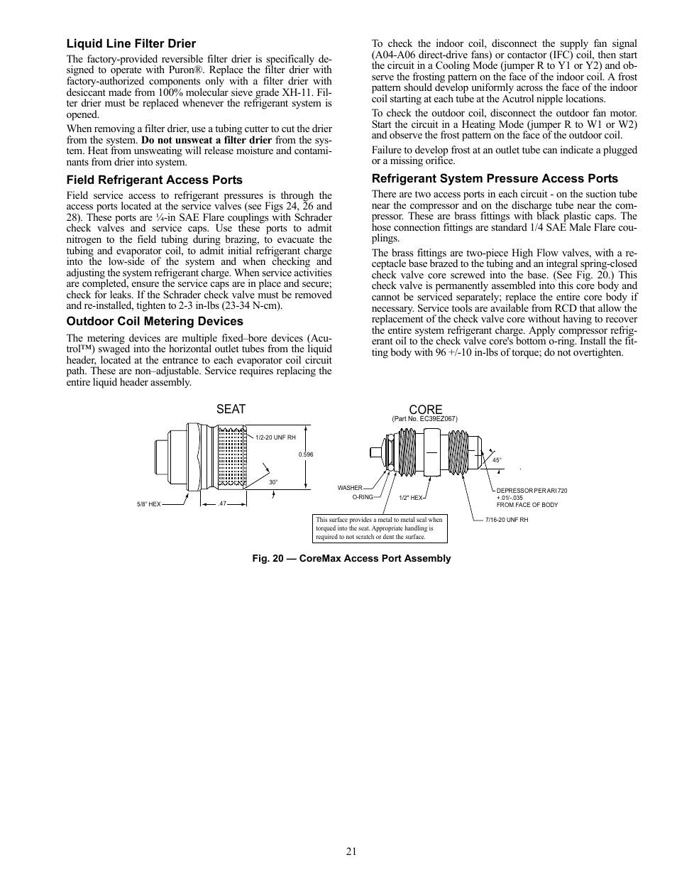 Carrier 38AUQ User Manual | Page 21 / 36